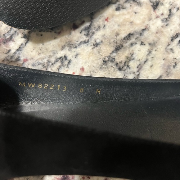 Stuart Weitzman black flat with caged toe 8N - Picture 5 of 10